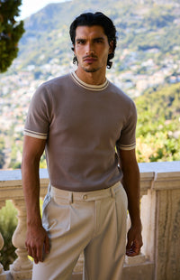 Model is 5'11 with size S chest, wearing size S