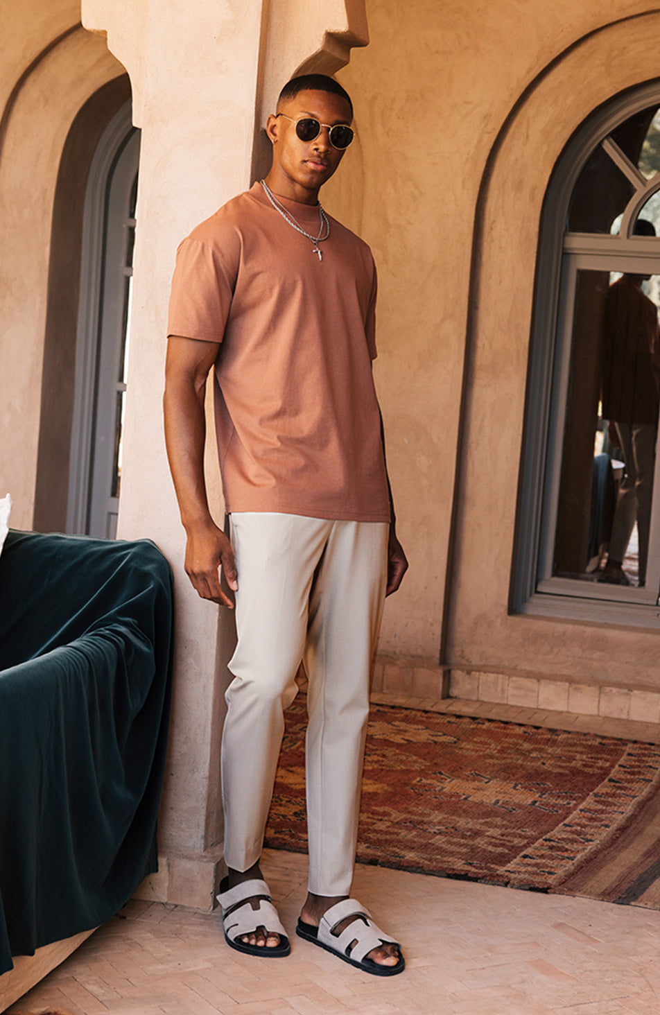 Signature Oversized Tee in Canyon