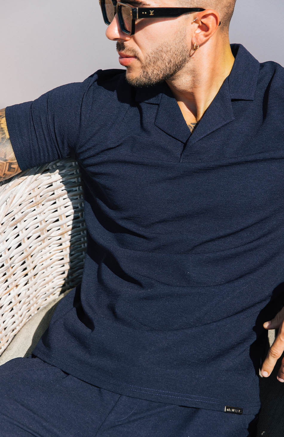 Sorrento Revere Polo in Navy