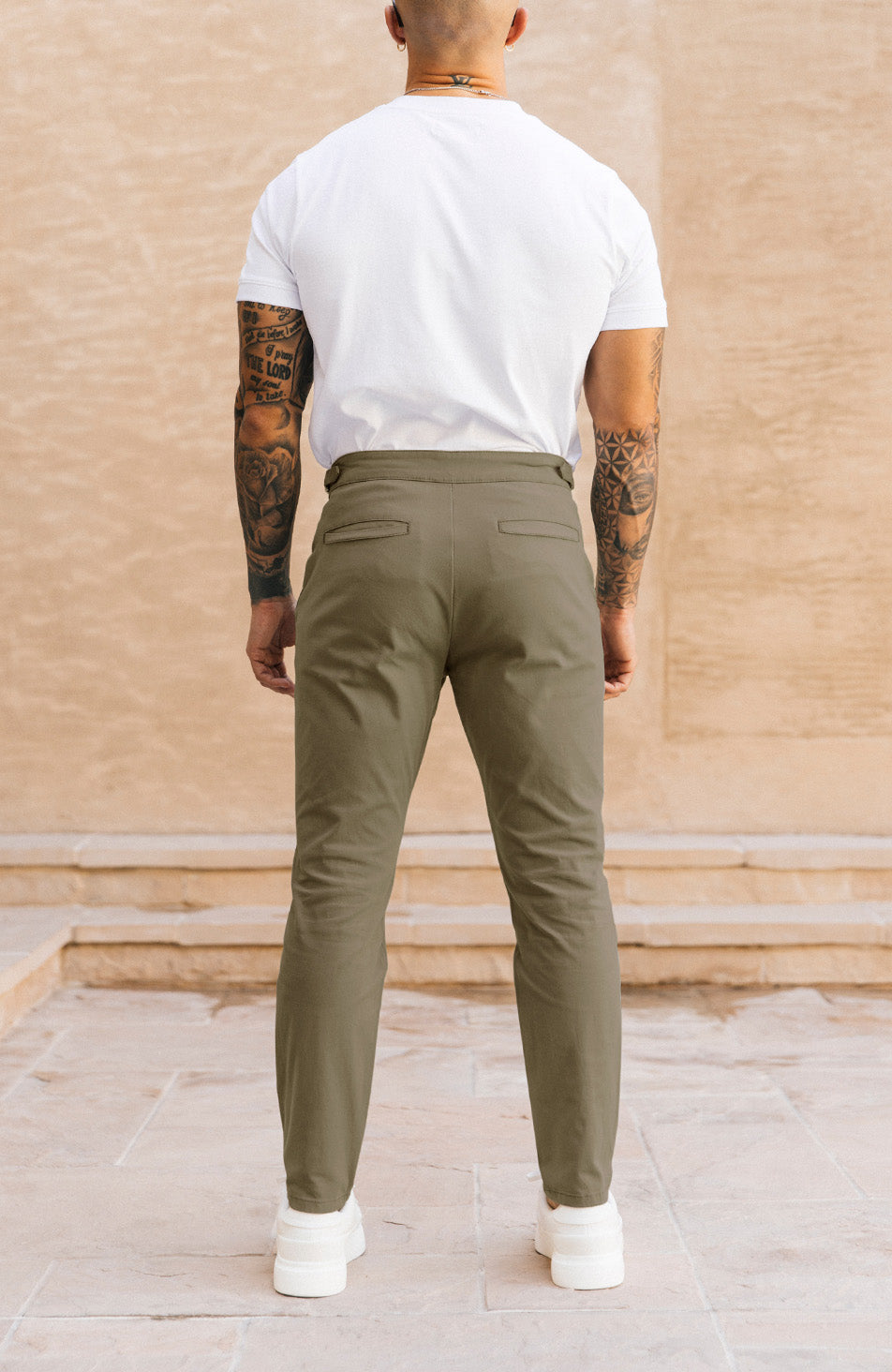 Beaufort Stretch Chinos in Khaki