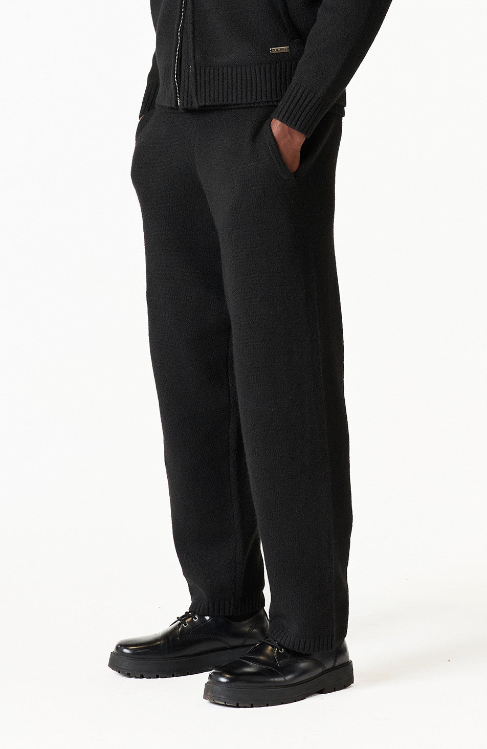 Monogram Montreux Knit Jogger in Black