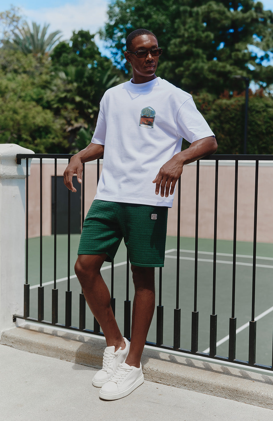 Monogram Tennis Club Graphic T-shirt