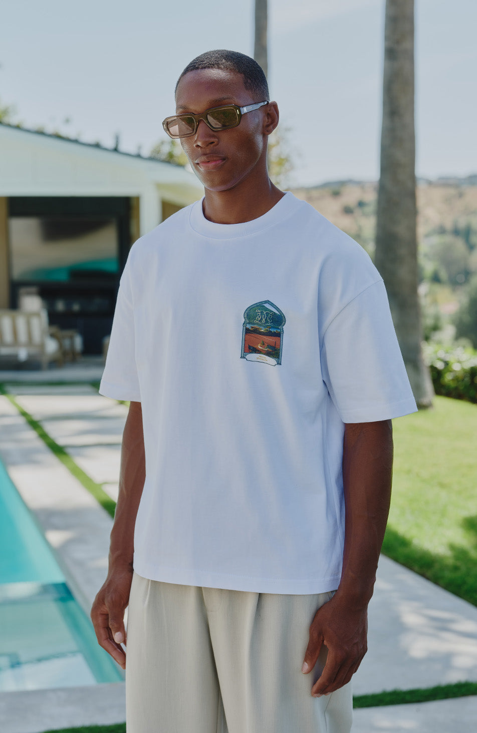 Monogram Tennis Club Graphic T-shirt