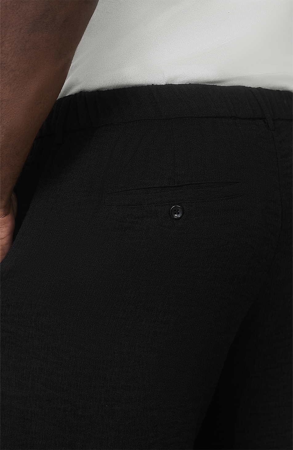 Fiorano Relaxed Fit Pants in Black
