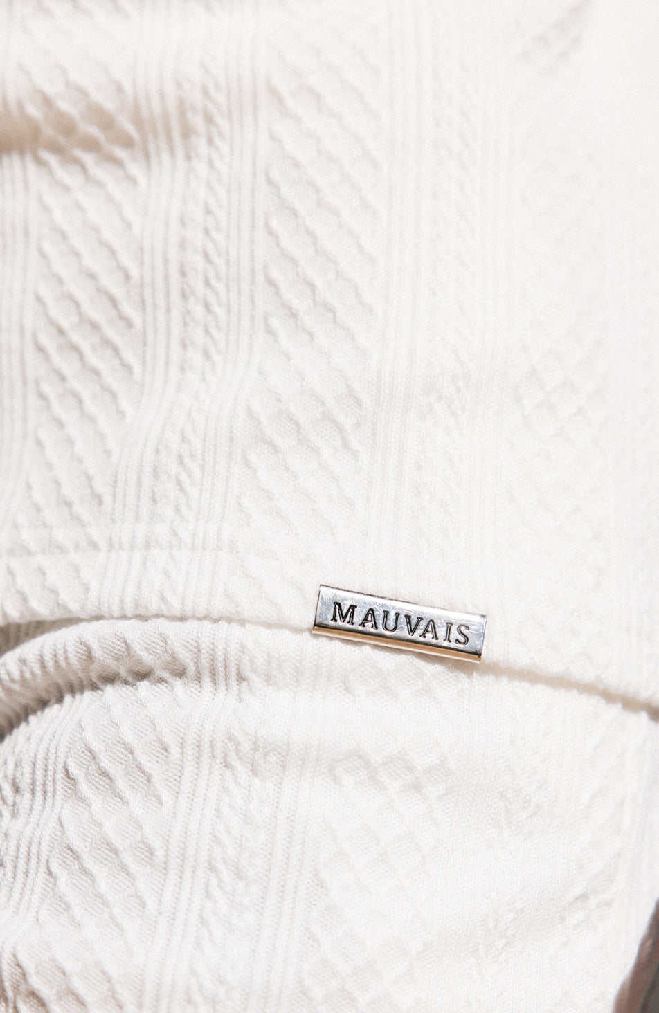 Tanami Textured Stretch Slim Tee in White