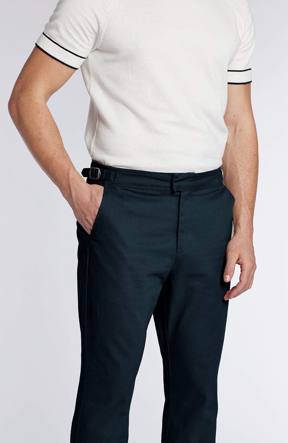 Beaufort Chinos in Navy