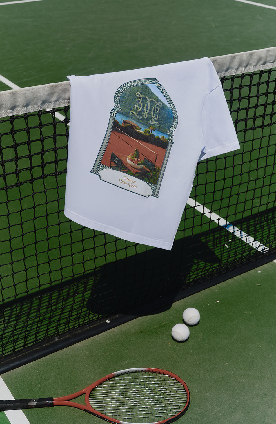 Monogram Tennis Club Graphic T-shirt