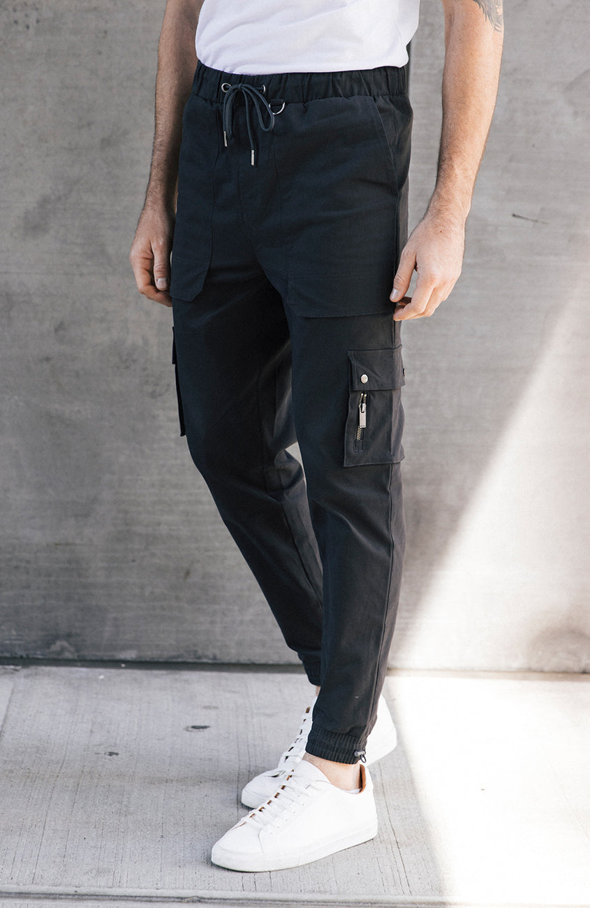 Cargo Pants in Charcoal