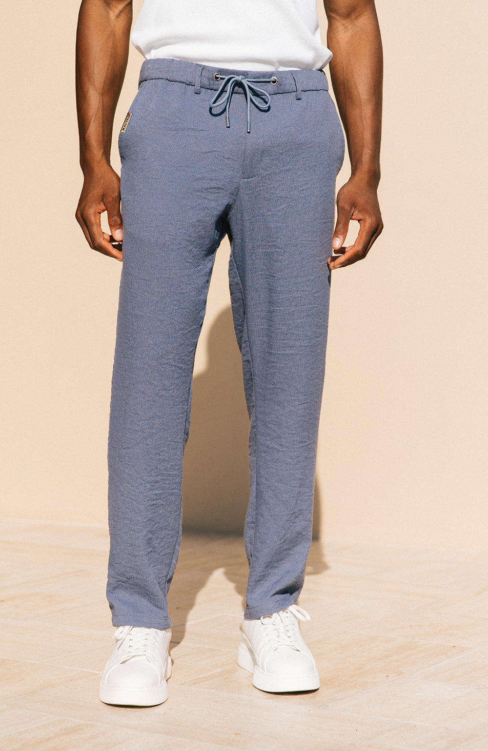 Fiorano Relaxed Fit Pants in Storm