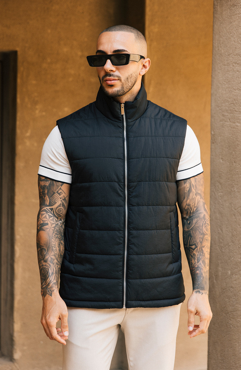 Petite Gilet Blanc Sans Revers À Boutons | Petite | PLT FR Petite Gilet Blanc Sans Revers À Boutons | Petite | PLT FR