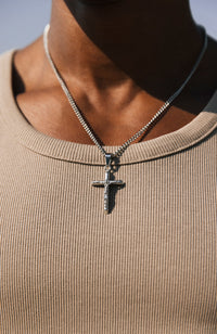 Crucifix Pendant in Silver