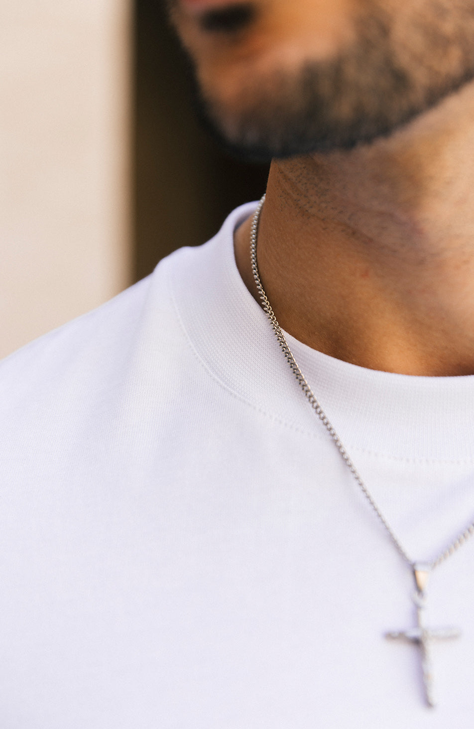 Signature Slim Tee in White