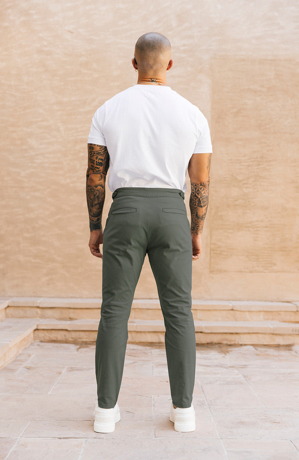 Beaufort Stretch Chinos in Khaki