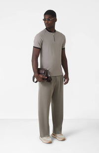 Model is 6'2 with size M chest, wearing a size M