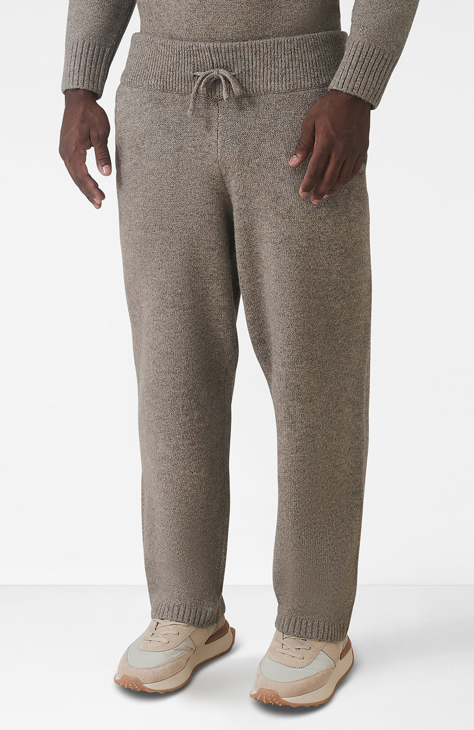 Montreux Knit Jogger in Beige