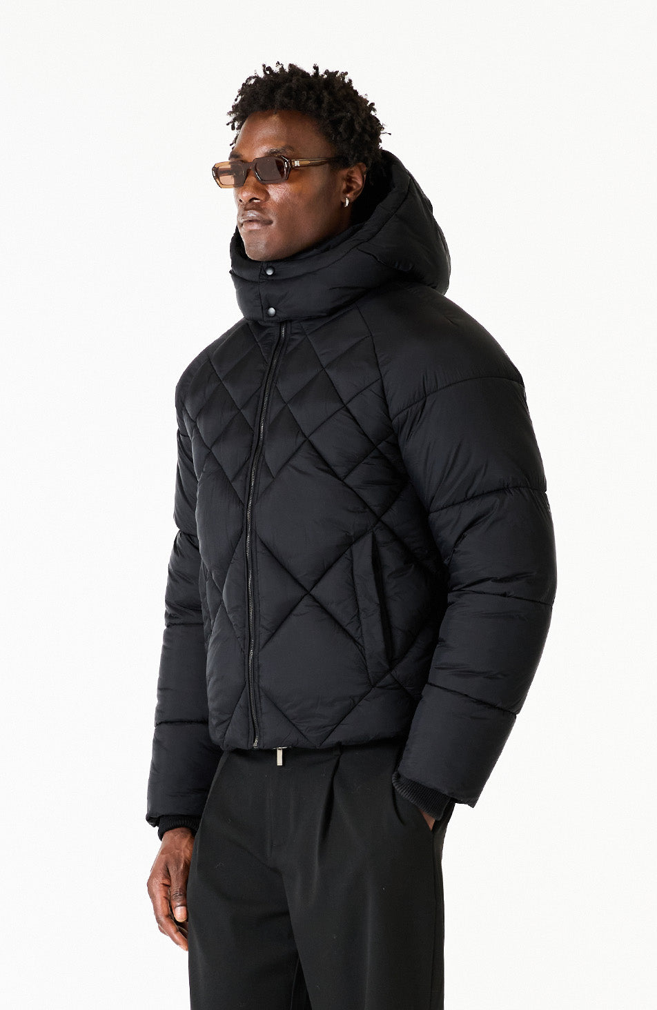 Verbier Puffer Jacket in Black