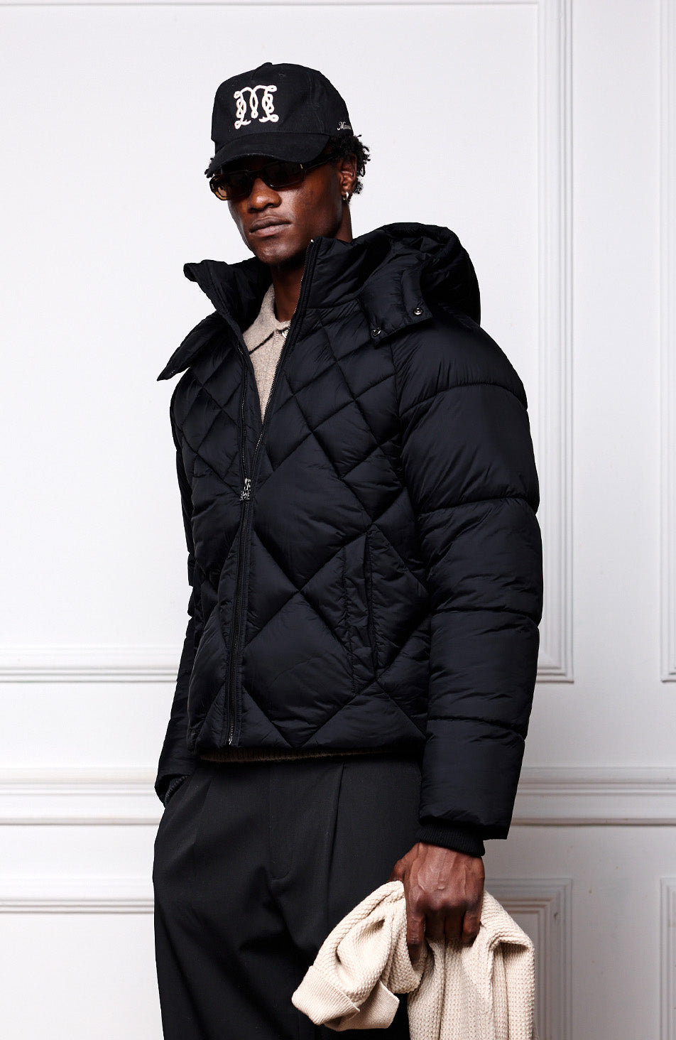 Verbier Puffer Jacket in Black