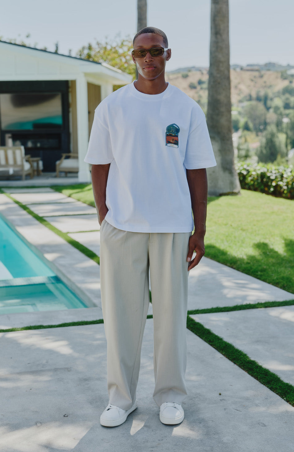 Monogram Tennis Club Graphic T-shirt