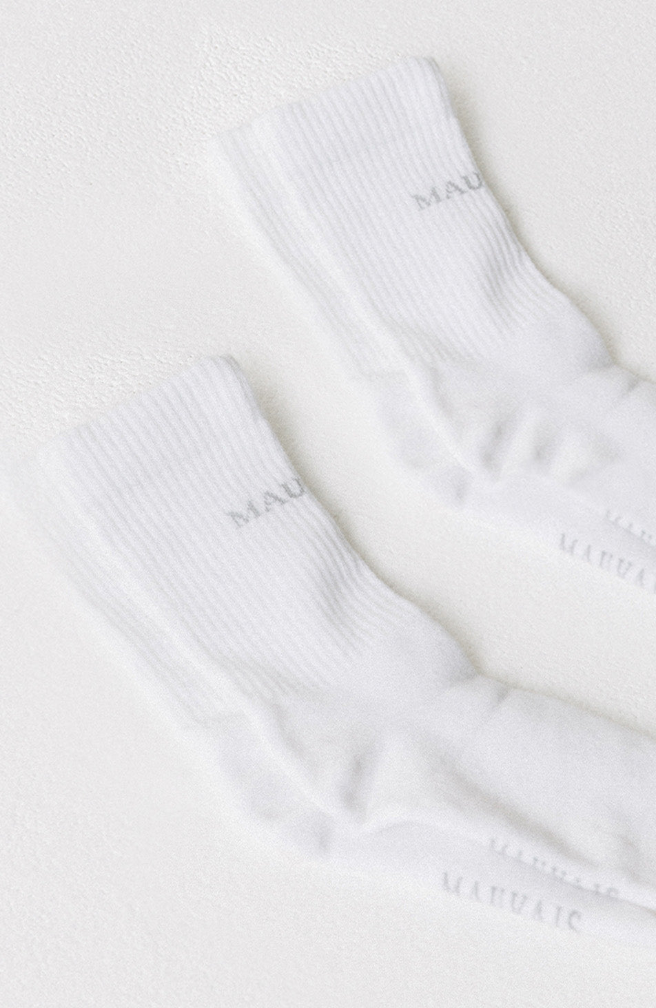 2 Pack Socks in White