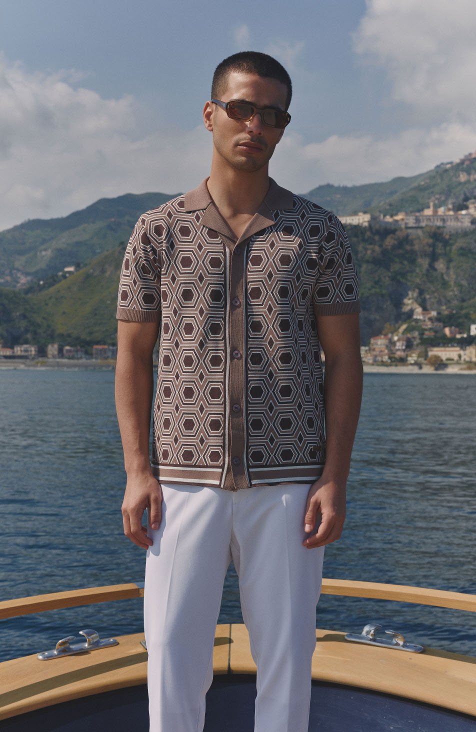 Aster Tailored Stretch Slim Leg Pants in White