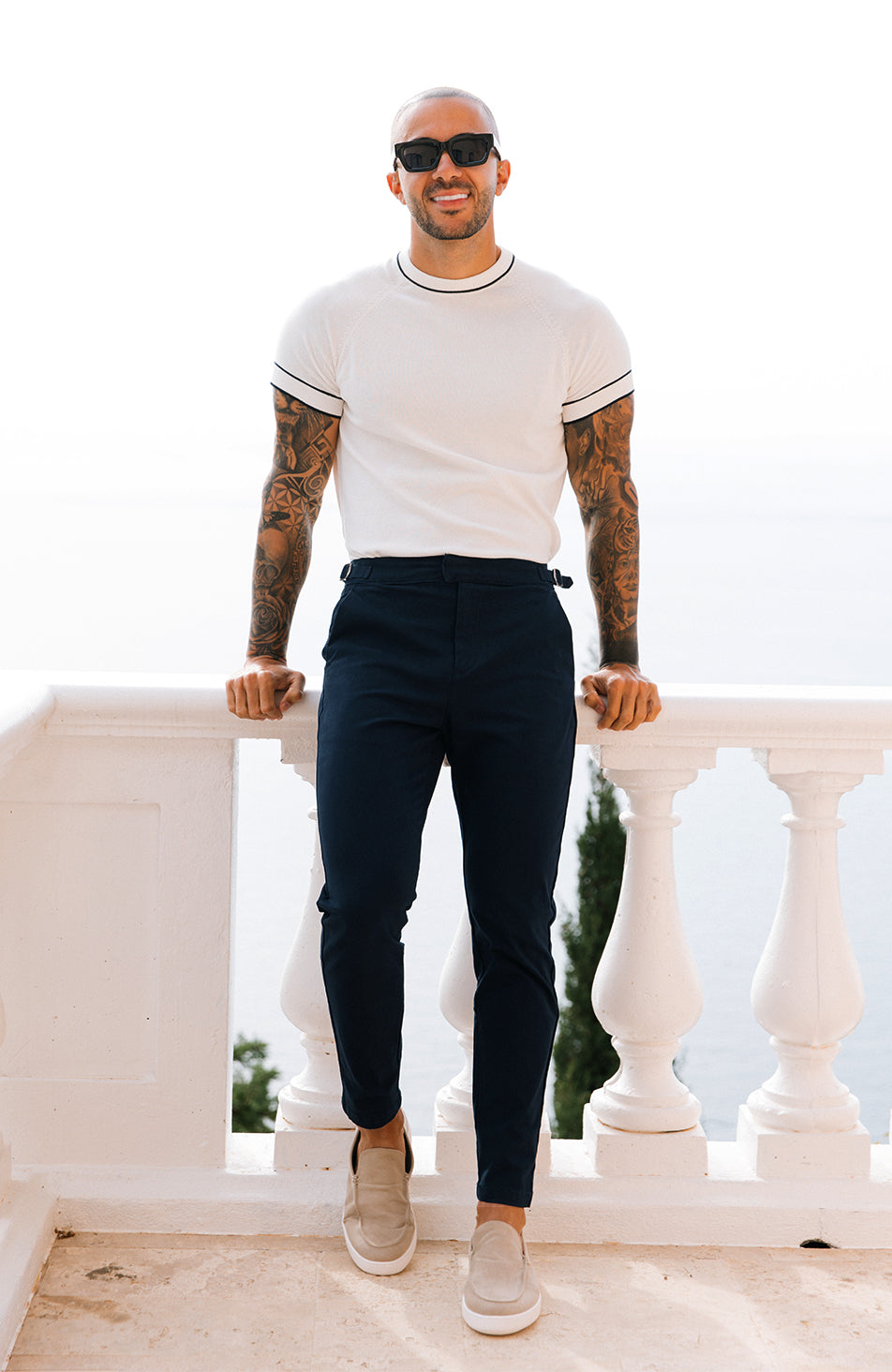 Beaufort Chinos in Navy