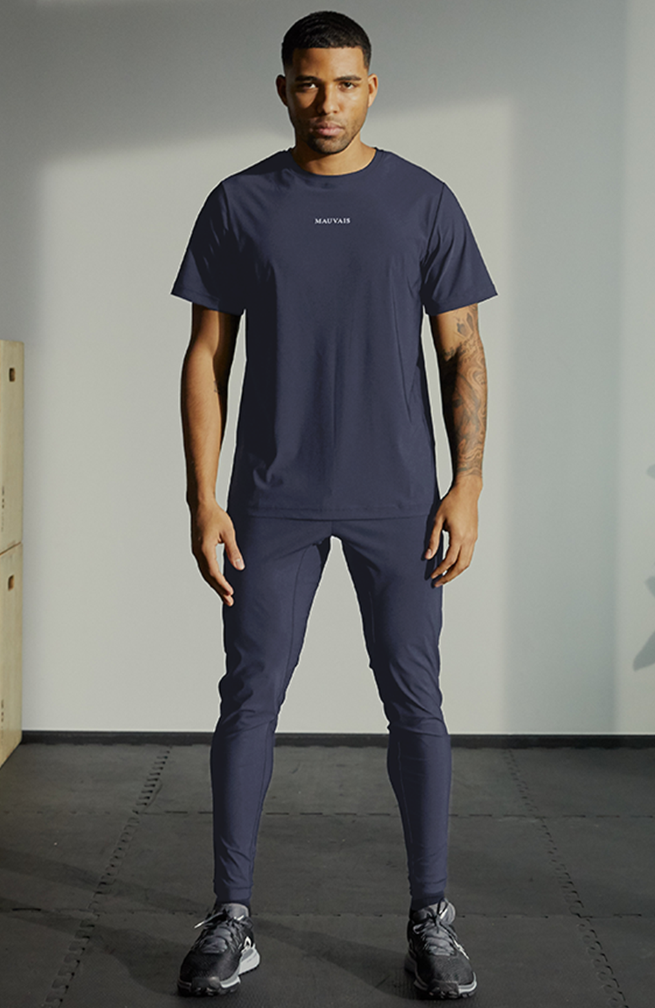 Sport Workout Tee in Navy