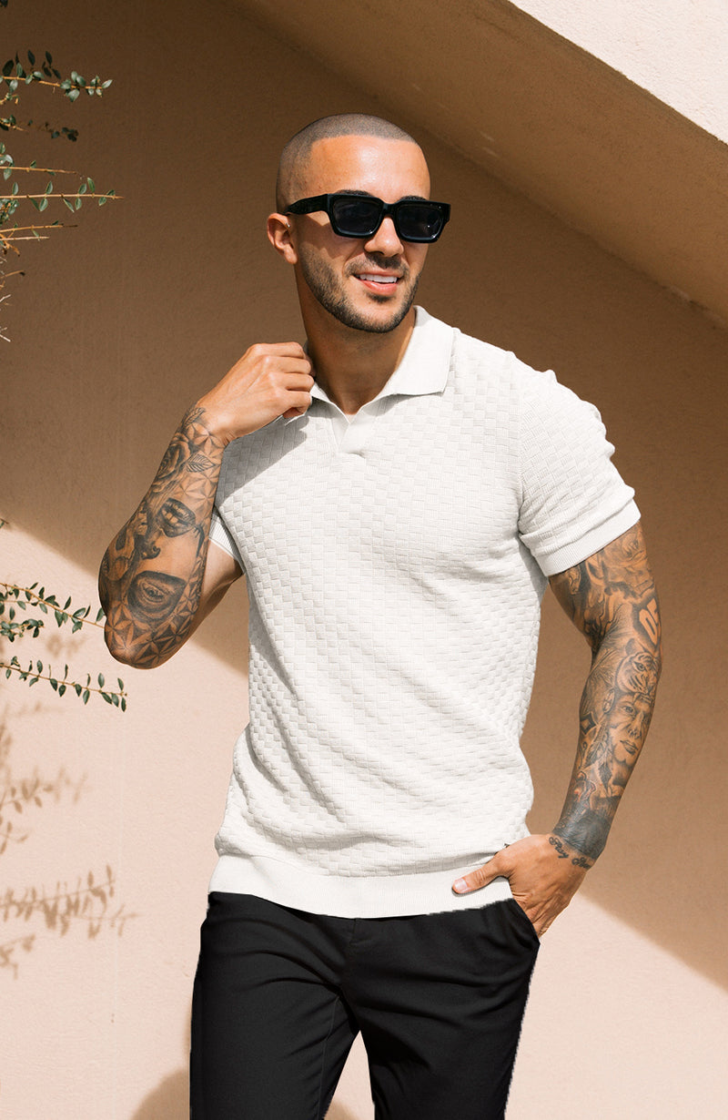 Model is 5'10 with size S chest, wearing size M