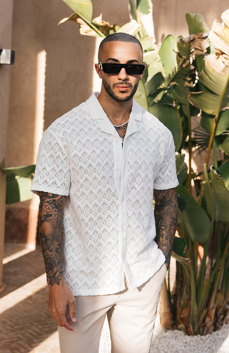 Model is 5'10, Chest 38in wearing size M