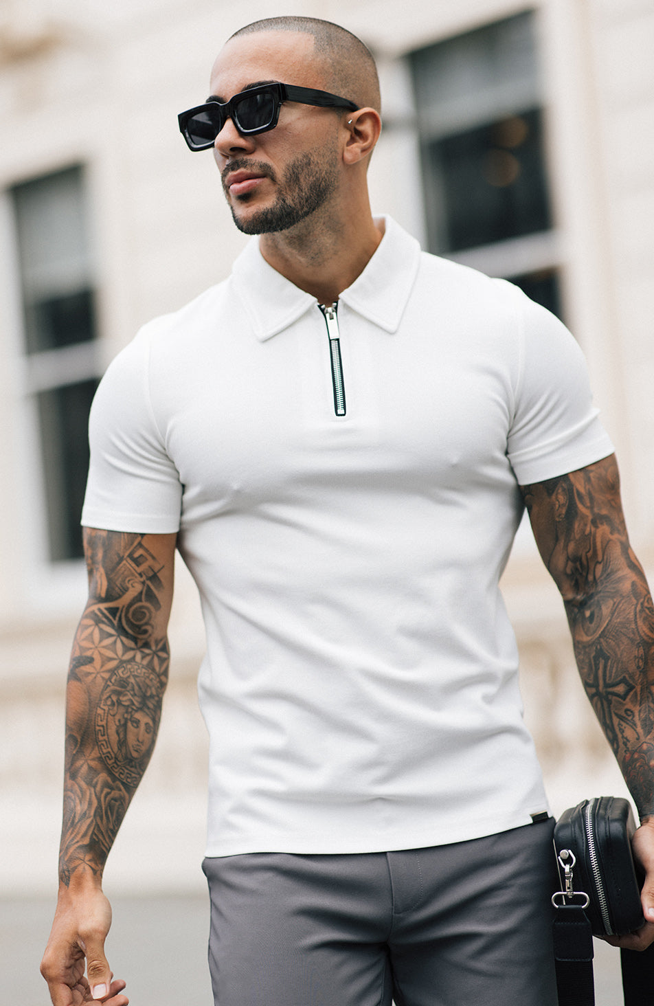 Signature Classic Polo in White