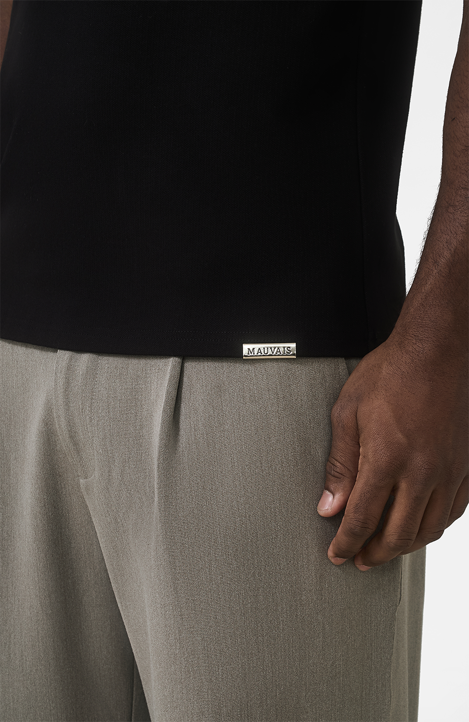 Signature Classic Polo in Black