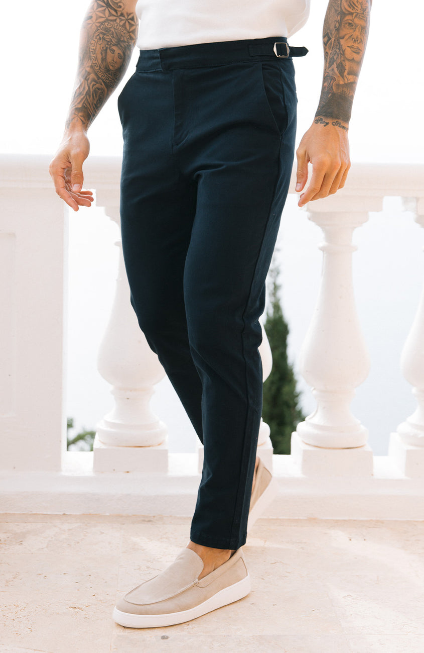 Beaufort Stretch Chinos in Navy