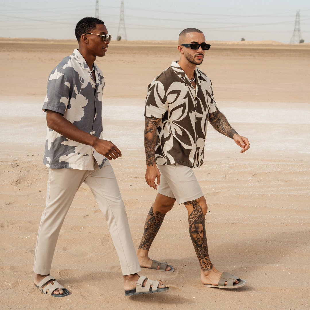 Aster Tailored Stretch Slim Leg Pants in Grey