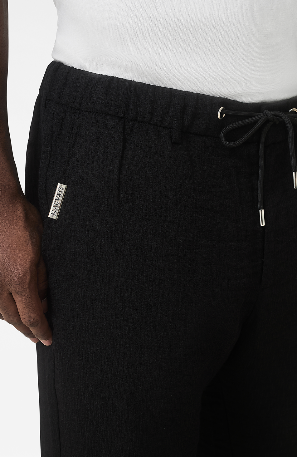 Fiorano Relaxed Fit Pants in Black