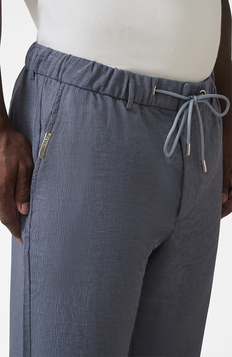 Fiorano Relaxed Fit Pants in Storm