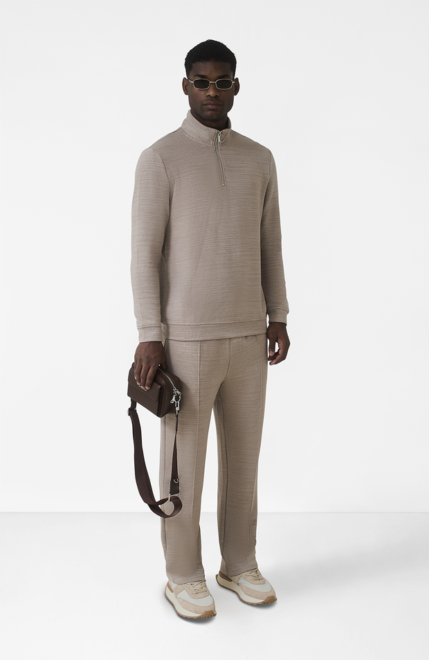Model is 6'2 with size M chest, wearing a size M